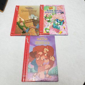 Disney Hardcover Book Bundle- Toy Story, Hercules, Hunchback of Notre Da…